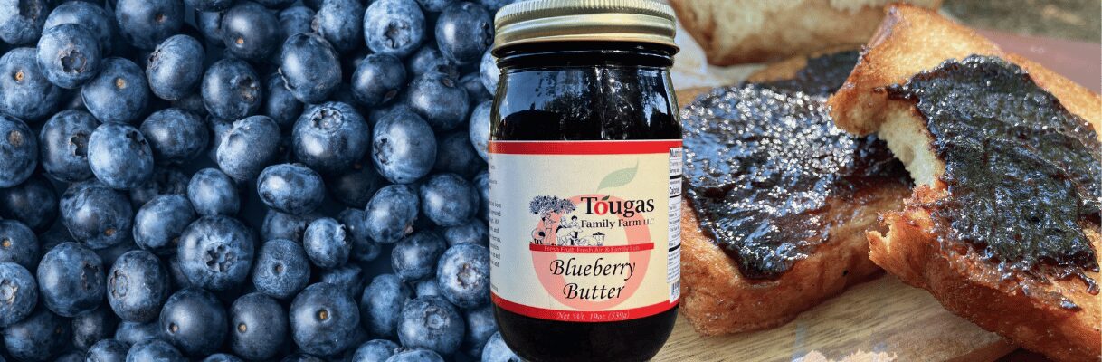 Blueberry Butter is available in our Farm Store