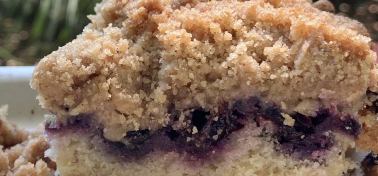 Tougas Family Farm Blueberry Coffee Cake Recipe