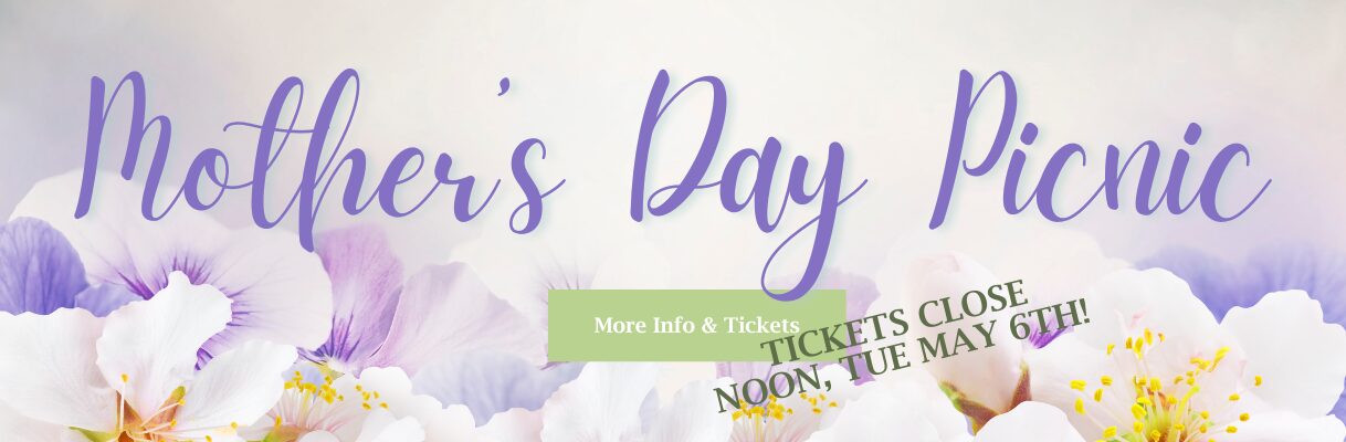 Join us for our 2nd annual Mother's Day Picnic event!